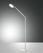 Φωτιτστικό Δαπέδου  Fabas Luce Regina LED 9W  Λευκό Με Dimmer Αφής  1135lm Θερμό – Ψυχρό – 3551-11-102