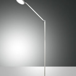 Φωτιτστικό Δαπέδου  Fabas Luce Regina LED 9W  Λευκό Με Dimmer Αφής  1135lm Θερμό – Ψυχρό – 3551-11-102