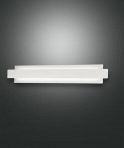 Φωτιστικό Τοίχου  Fabas Luce Regolo LED 21W  Λευκό Dimmable  2150lm Θερμό 3000K – 3558-22-102