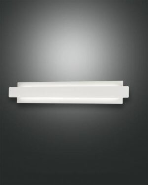 Φωτιστικό Τοίχου  Fabas Luce Regolo LED 21W  Λευκό Dimmable  2150lm Θερμό 3000K – 3558-22-102