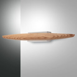 Φωτιστικό Τοίχου  Fabas Luce Ribot LED 17W  Ξύλο Dimmable  1400lm Θερμό 3000K – 3676-21-215