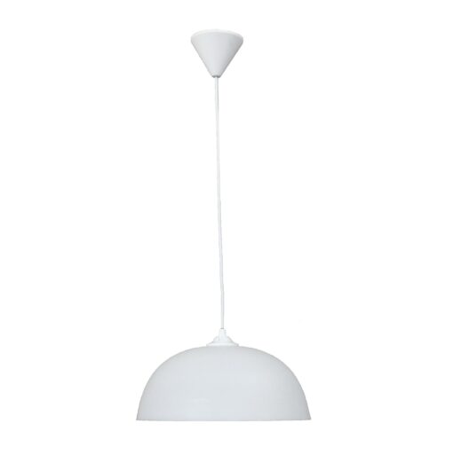 Κρεμαστό  φωτιστικό Καμπάνα Φ300  Λευκό  Κρεμαστό  Heronia – 35-0011