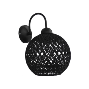 SILK-01/ΑΡ Φ20  Μαύρο – Μαύρο  Απλίκα Heronia – 31-1154