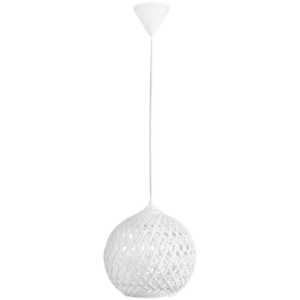 SILK-01 Φ20 Λευκό 1/L  Κρεμαστό  E27 Heronia – 31-1139