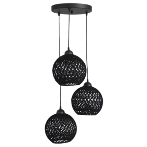 SILK/3   Μαύρο  Κρεμαστό Heronia – 31-1213