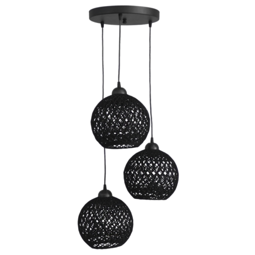 SILK/3   Μαύρο  Κρεμαστό Heronia – 31-1213