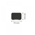 it-Lighting Silver LED 1W 3000K Outdoor Wall Lamp Grey D:5cmx7cm (80202430)