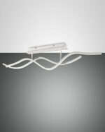 Φωτιστικό Οροφής  Fabas Luce Sinuo LED 36W  Λευκό Steps dimmable  3880lm Θερμό 3000K – 3666-65-102
