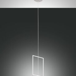 Κρεμαστό Φωτιστικό   Fabas Luce Sirio LED 8W  Λευκό   750lm Θερμό 3000K – 3390-40-102