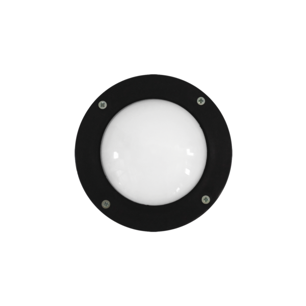 Φωτιστικό χελώνα  Πλαστικό-10A  Μαύρο  Heronia – 13-0056