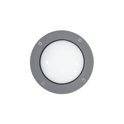 Φωτιστικό χελώνα  Πλαστικό-10A  Γκρι Heronia – 13-0071