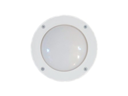 Φωτιστικό χελώνα  Πλαστικό-10A  Λευκό Heronia – 13-0067