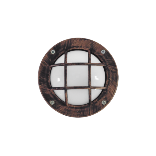 Φωτιστικό χελώνα  Πλαστικό-10B  Χαλκός Heronia – 13-0073