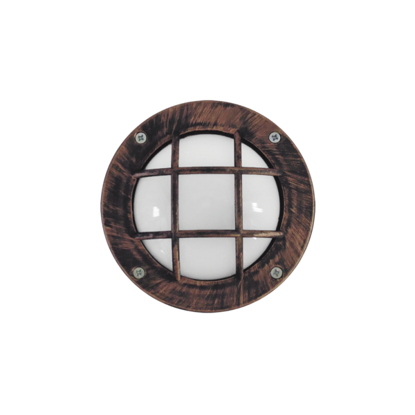 Φωτιστικό χελώνα  Πλαστικό-10B  Χαλκός Heronia – 13-0073