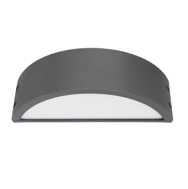 Φωτιστικό χελώνα  Πλαστικό-20Β  Γκρι Heronia – 13-0080