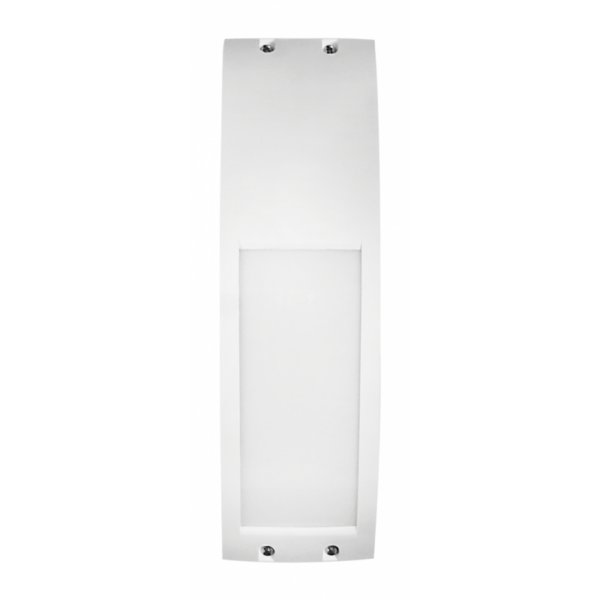 Απλίκα επιτοίχια  Πλαστικό-20C Λευκό Heronia – 13-0093