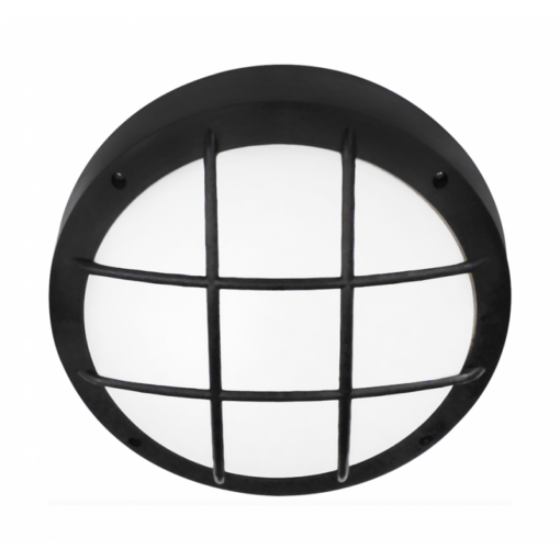 Φωτιστικό πλαφόν οροφής/τοίχου  Πλαστικό-40B  Μαύρο  Heronia – 13-0098