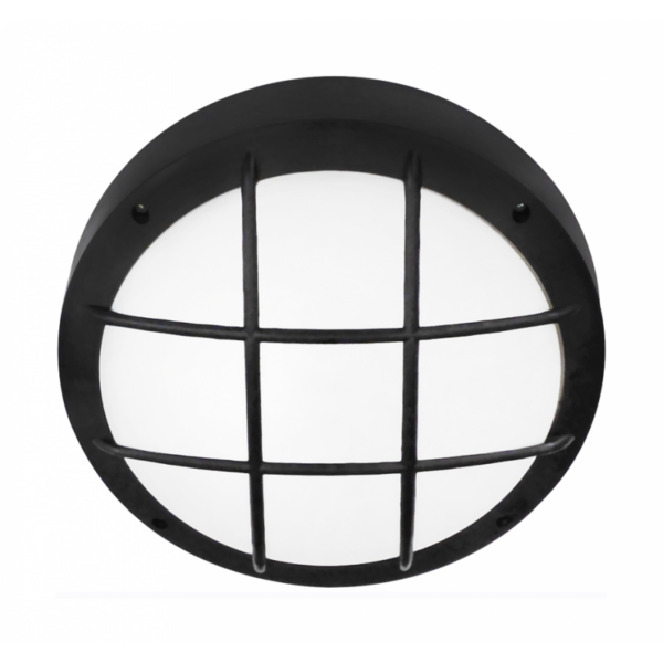 Φωτιστικό πλαφόν οροφής/τοίχου  Πλαστικό-40B  Μαύρο  Heronia – 13-0098