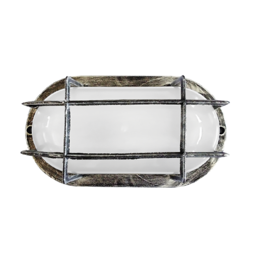 Φωτιστικό χελώνα   Πλαστικό-400  Ασημί Heronia – 13-0055