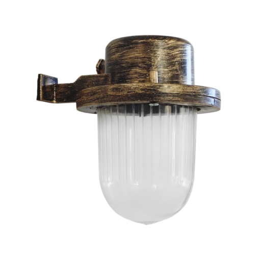 Απλίκα επιτοίχια  Πλαστικό-600A Μπρονζέ  Heronia – 07-1250