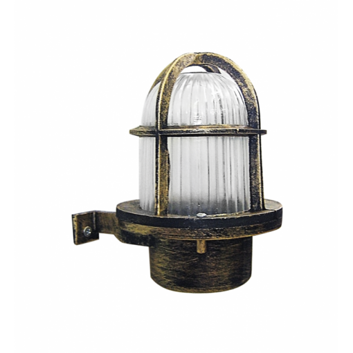 Απλίκα επιτοίχια  Πλαστικό-500A Μπρονζέ  Heronia – 07-0062