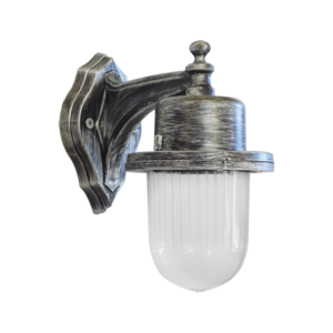 Απλίκα επιτοίχια  Πλαστικό-600B Ασημί Heronia – 07-1257