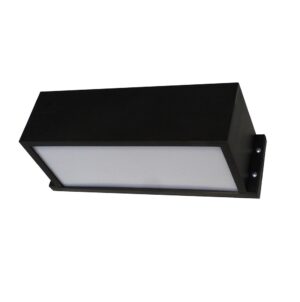 Φωτιστικό τοίχου  Πλαστικό-50B  Μαύρο  Heronia – 13-0104