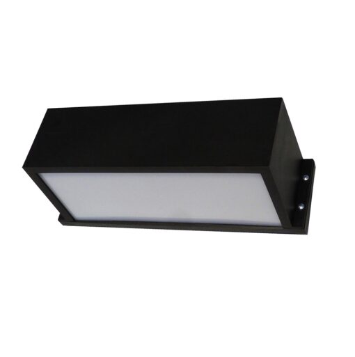 Φωτιστικό τοίχου  Πλαστικό-50B  Μαύρο  Heronia – 13-0104