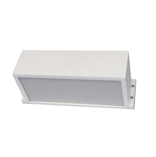 Φωτιστικό τοίχου  Πλαστικό-50B Λευκό Heronia – 13-0105