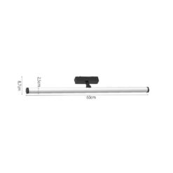InLight Φωτιστικό LED 20W 3000K για Ultra-Thin μαγνητική ράγα σε μαύρη απόχρωση D:80×8,7cm (T04201-BL)