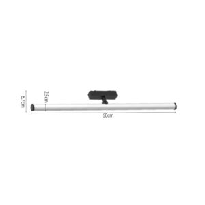 InLight Φωτιστικό LED 20W 3000K για Ultra-Thin μαγνητική ράγα σε μαύρη απόχρωση D:80×8,7cm (T04201-BL)