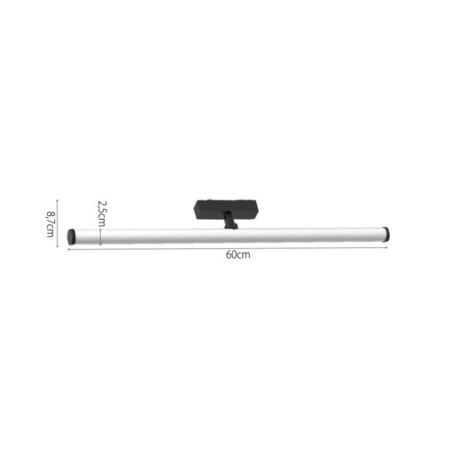 InLight Φωτιστικό LED 20W 3000K για Ultra-Thin μαγνητική ράγα σε μαύρη απόχρωση D:80×8,7cm (T04201-BL)