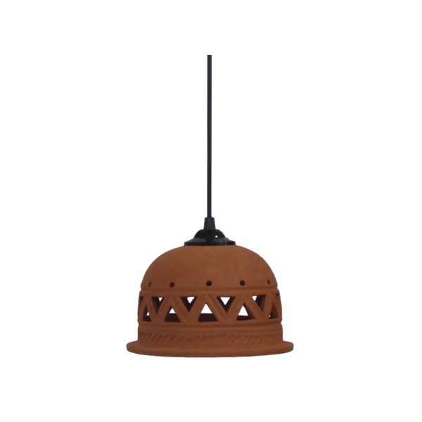 TERRA-02 1L Κεραμιδί BELL Φ17 Κεραμεικό Μονόφωτο Heronia – 39-0004