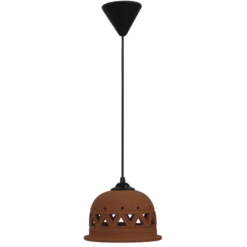 TERRA-02 1L Κεραμιδί BELL Φ17 Κεραμεικό Μονόφωτο Heronia – 39-0004