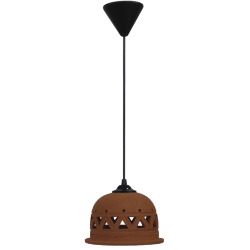 TERRA-02 1L Κεραμιδί BELL Φ17 Κεραμεικό Μονόφωτο Heronia – 39-0004