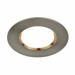 Nordlux Tiaki Χωνευτό Φωτιστικό Σποτ LED 6.5W 2700K  Νικελ Χρώματος IP65 Dimmable –  49570155