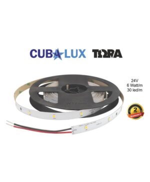 LED Ταινία 6W 24V CUBALUX Dimmable 448lm/m  Θερμό 2700K 5 Μέτρα CL50-0081