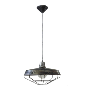 Κρεμαστό  φωτιστικό US FACTORY 1/L  Κρεμαστό  Ασημί Heronia – 31-0424