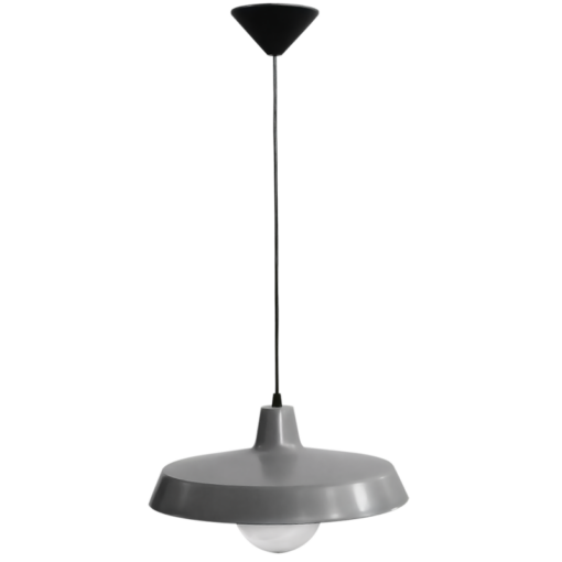 Κρεμαστό  φωτιστικό US-GAS 1L Γκρι Heronia – 31-0364