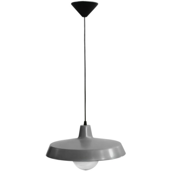 Κρεμαστό  φωτιστικό US-GAS 1L Γκρι Heronia – 31-0364