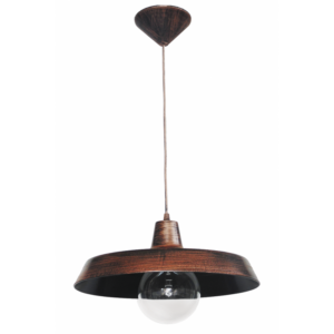 Κρεμαστό  φωτιστικό US-GAS 1L Χαλκός Heronia – 31-0098