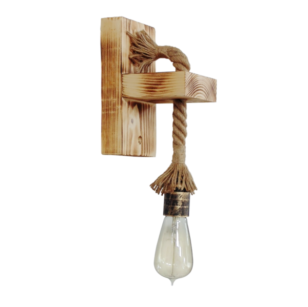 Φωτιστικό τοίχου / απλίκα UT-01AP B Σχοινί Heronia – 31-0321