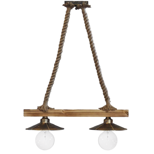 Φωτιστικό  Κρεμαστό   UT-150 Σχοινί 2L Ράγα Heronia – 31-0879