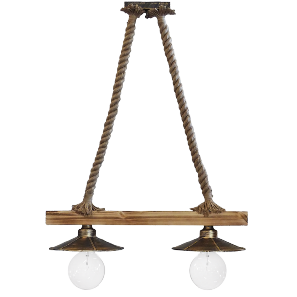 Φωτιστικό  Κρεμαστό   UT-150 Σχοινί 2L Ράγα Heronia – 31-0879