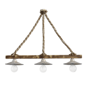 ‘-150Ράγα 3/L Σχοινί  -Λευκό Μπρονζέ Heronia – 31-1129