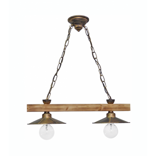 Φωτιστικό  Κρεμαστό   R-150 2/L Ράγα Αλυσίδα Heronia – 30-0037