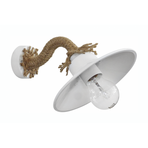 Απλίκα επιτοίχια UT-160AP Σχοινί UT-Λευκό Heronia – 31-0996