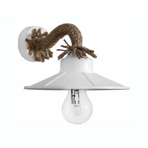 Απλίκα επιτοίχια  UT-161AP Σχοινί UT-Λευκό Heronia – 31-0997