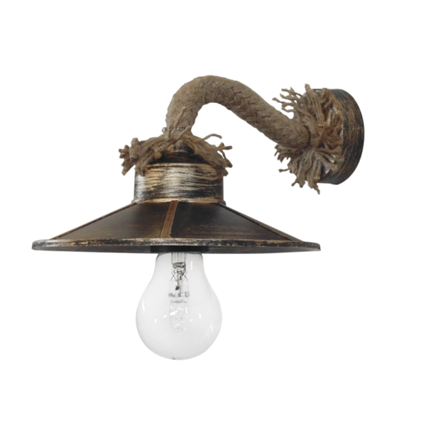 Απλίκα επιτοίχια  UT-161AP Σχοινί UT-Μπρονζέ  Heronia – 31-0591