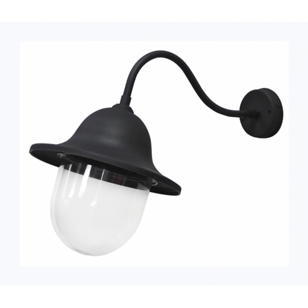 Απλίκα επιτοίχια  LP-801AS  Μαύρο  45 Heronia – 07-1291